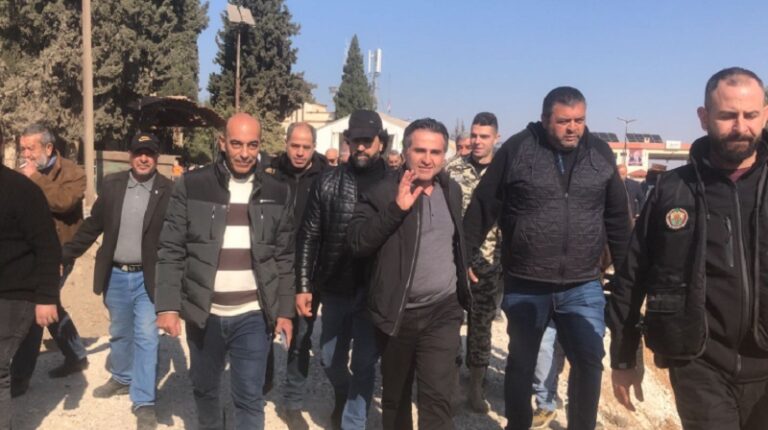 إعادة فتح طريق القاع – جوسيه بين سوريا والبقاع