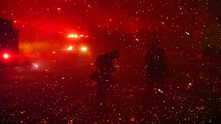 حريق في المصيلح