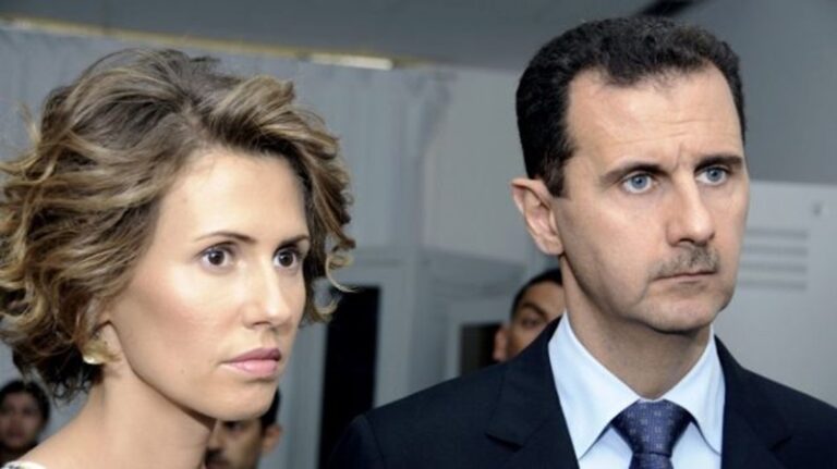 أسماء الأسد بمواجهة الانهيارات.. والمرض!