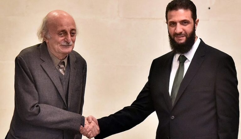 جنبلاط يحمل “الهواجس الدرزيّة” إلى لقاء الشرع: لعلاقات لبنانيّة – سوريّة نديّة