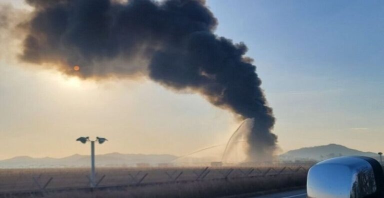 تحطم طائرة بمطار في كوريا الجنوبية.. و120 قتيلاً! (فيديو)