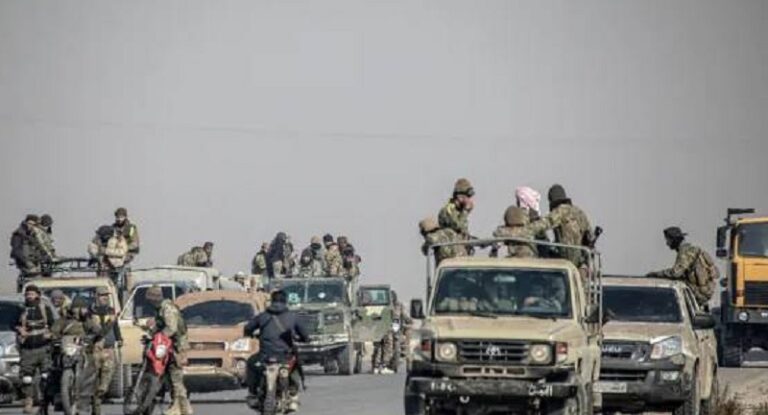 المعارضة السورية – البيان 1 على التلفزيون الرسمي: “تحرير دمشق وإسقاط الأسد” (فيديو)