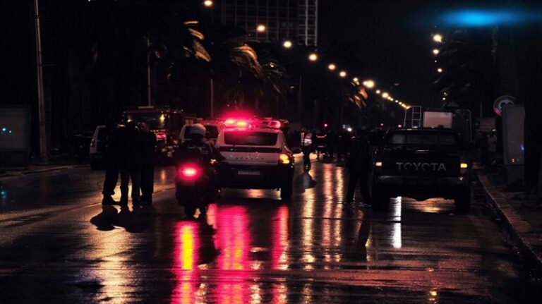 طعن مسؤول أمني في تونس