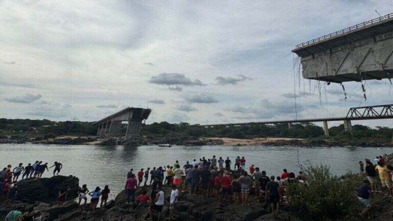 مقتل 10 أشخاص بانهيار جسر في البرازيل