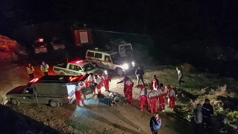 9 قتلى بحادث اصطدام في إيران