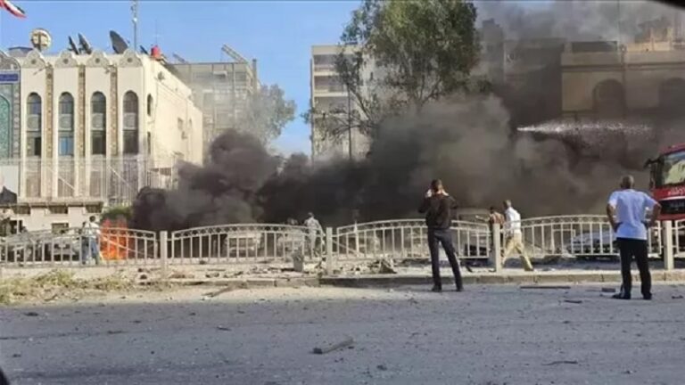 اقتحام سفارة طهران في دمشق