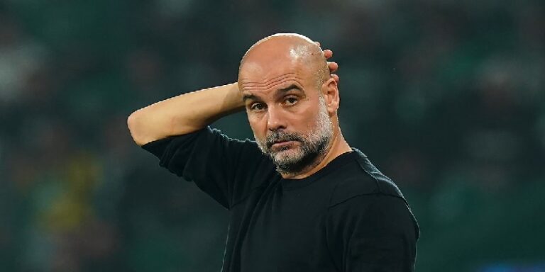 غوارديولا يكشف ما فعله بعد مباراة إيفرتون