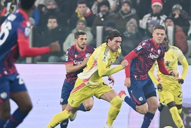 يوفنتوس ينجو من الخسارة بهدف قاتل أمام بولونيا