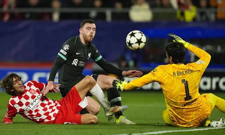 ليفربول يهزم جيرنا ويقترب من التأهل للدور الثاني من دوري أبطال أوروبا