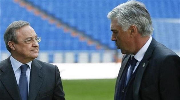 بيريز يجدد الثقة بأنشيلوتي