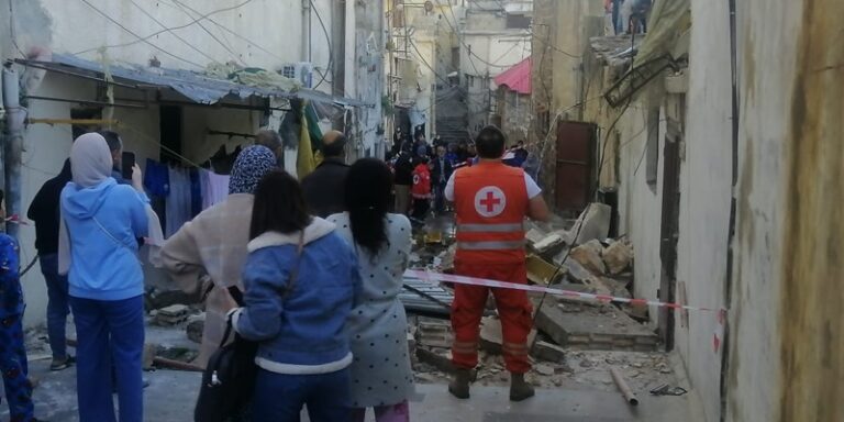 بالفيديو والصور ـ وفاة إمرأة بانفجار قارورة غاز في طرابلس