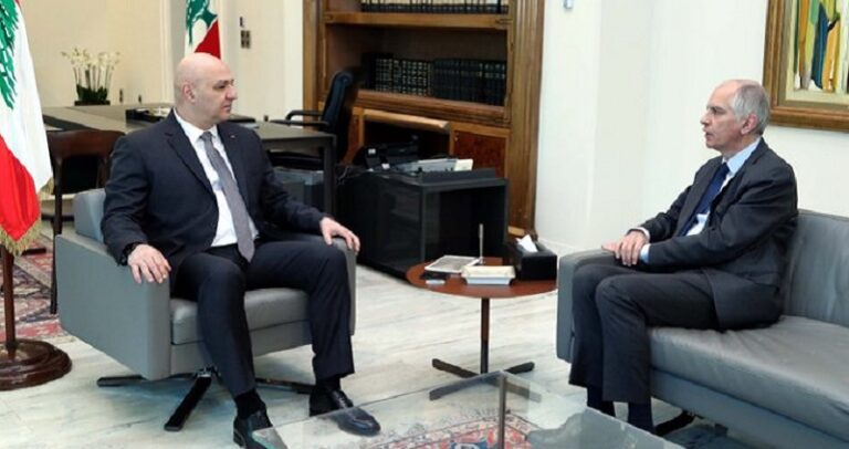 الرئيس عون عرض مع ماغرو ترتيبات زيارة الرئيس الفرنسي