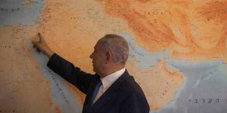 الاحتلال ينشر خريطة لـ“إسرائيل التاريخية” تضم أجزاء من لبنان وسوريا والأردن! (صورة)