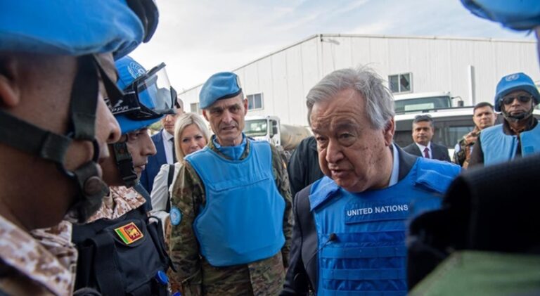 غوتيريش: انتهاكات جيش الاحتلال داخل الأراضي اللبنانية يجب أن تتوقف (صور)