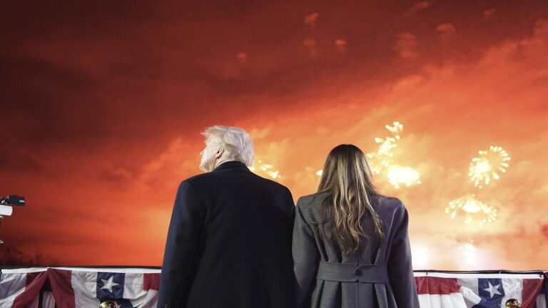 بالفيديو.. ترامب يصل إلى واشنطن للاحتفال بتنصيبه