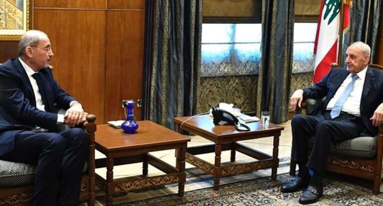 الصفدي من عين التينة: نتطلع إلى استمرار التفاعل وتعزيز العلاقات بين البلدين