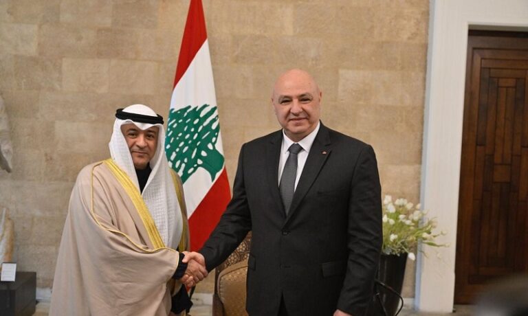 وزير خارجية الكويت لعون: لتفعيل اللجان المشتركة اللبنانية- الكويتية