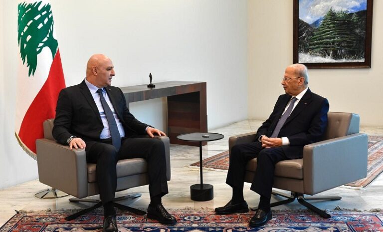 عون بعد لقائه رئيس الجمهورية: نتمنى له التوفيق في المرحلة الصعبة