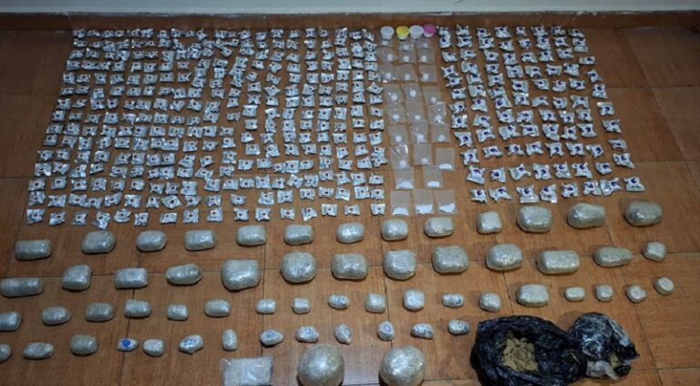 تلف مخدرات في ضهر البيدر