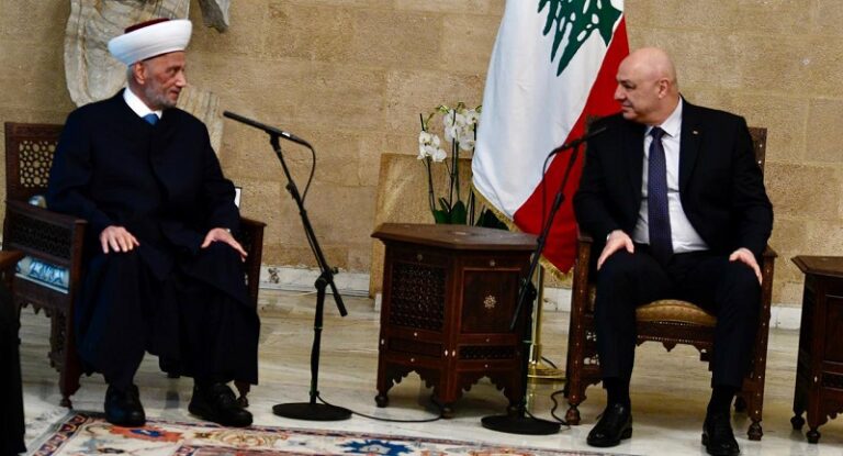 دريان عند عون: نحن أمام فرصة لإعادة بناء الدولة