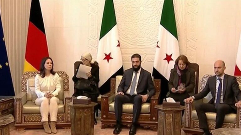 “الجولاني” يلتقي وزيري خارجية فرنسا وألمانيا في دمشق