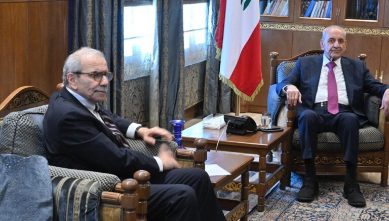 سلام يلتقي برّي في عين التينة ويغادر بصمت