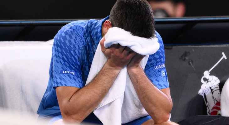 بطولة أستراليا المفتوحة للتنس: ديوكوفيتش ينسحب من دور النصف النهائي بسبب الإصابة