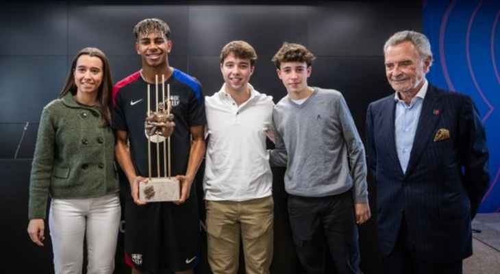 يامال يحصد جائزة جديدة مع برشلونة