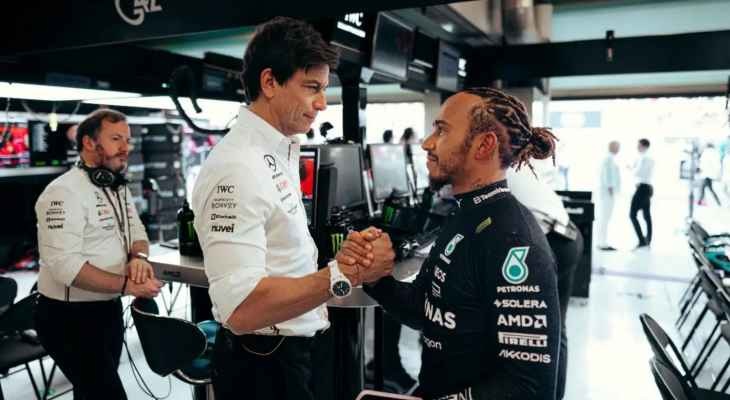 وولف يكشف سبب تراجع مستوى هاميلتون مع مرسيدس