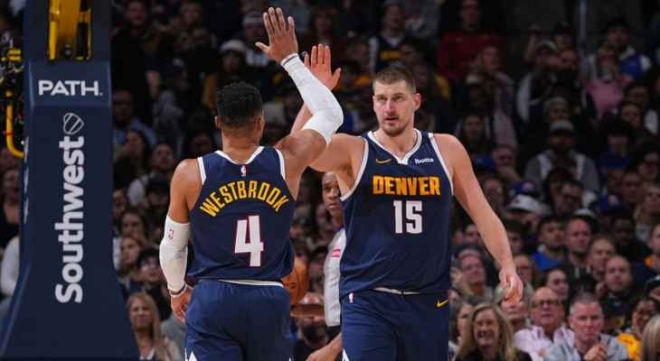 يوكيتش وويستبروك يحققان رقماً تاريخياً في دوري كرة السلة الأميركي