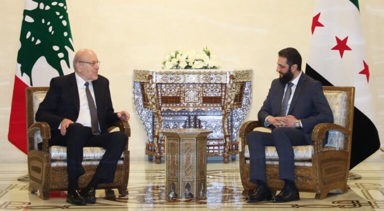 الشرع: نسعى لاختيار ميقاتي لرئاسة الحكومة