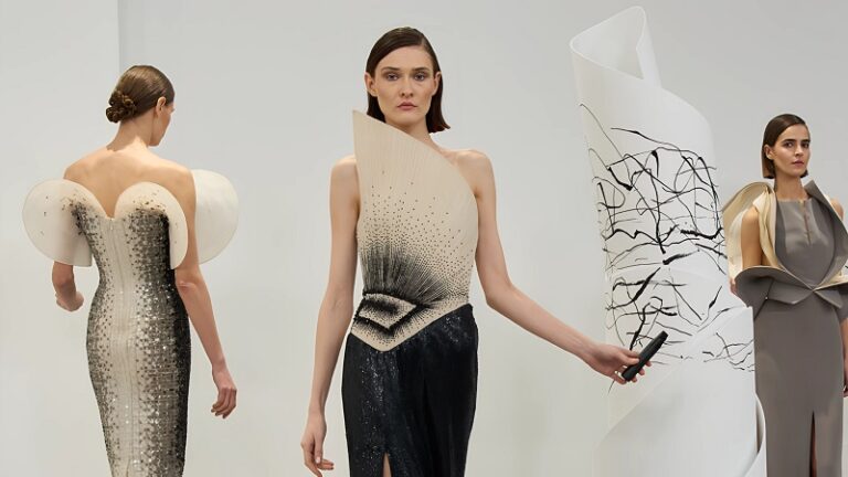 بالصور ـ رامي العلي يجسد الطبيعة بفساتينه!