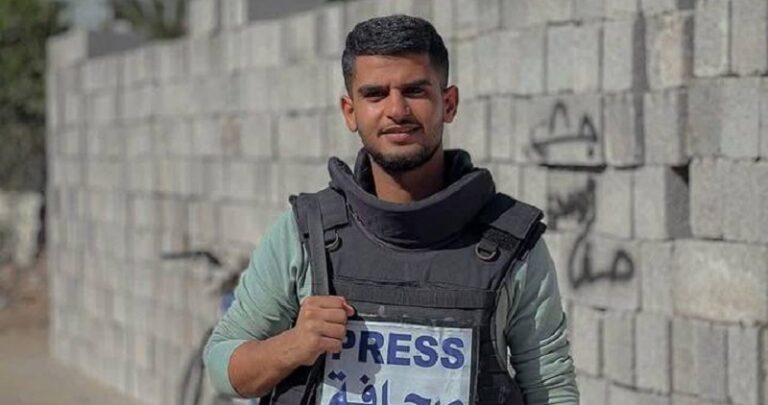 استشهاد مصور صحافي في غزة
