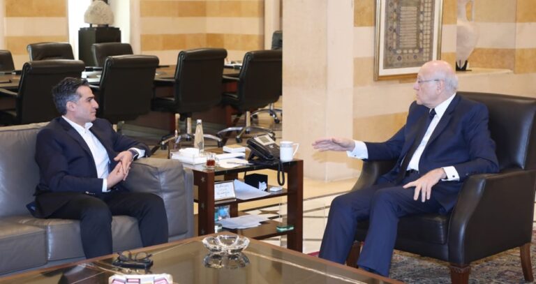 ملف إعادة الاعمار بين ميقاتي وحمية