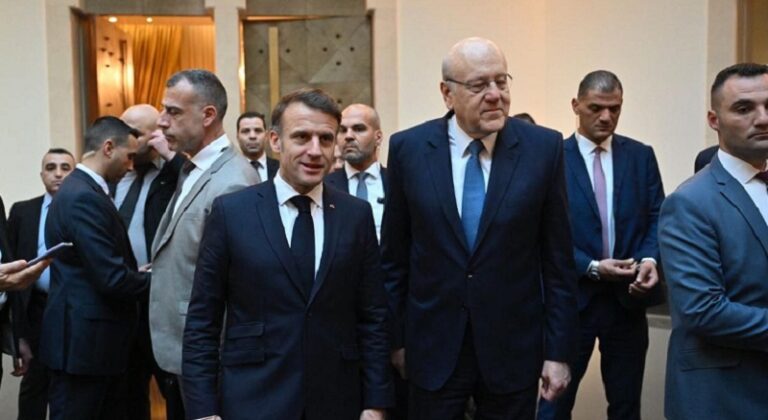 ميقاتي بعد استقبال ماكرون: هناك وعود بانتهاء الخروقات الإسرائيلية هذا الشهر
