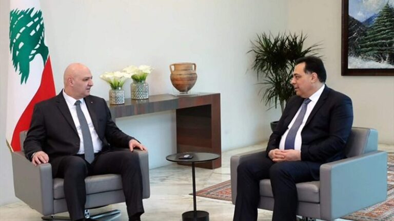 دياب من بعبدا: لدينا آمال كبيرة بنجاح الحكومة الجديدة