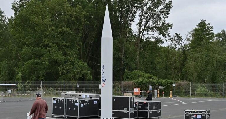 الجيش الألماني يبني نظام الدفاع الصاروخي الصهيوني