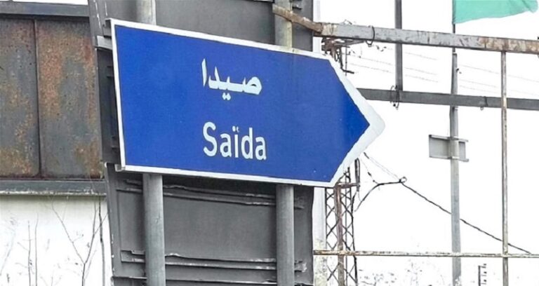 حملة لإزالة المخالفات في السوق التجارية لصيدا