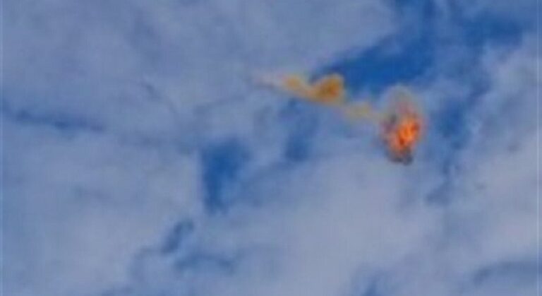 بالفيديو.. إسقاط مسيرة في أجواء الهرمل