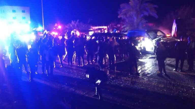 إصابة 5 جنود من الجيش اللبناني ومدني بحادث سير على أوتوستراد جبيل (صورة وفيديو)