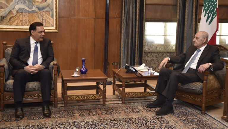 حسان دياب في عين التينة