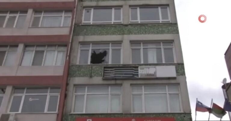بالفيديو ـ إلقاء شاب مغربي من الطابق الرابع في تركيا!