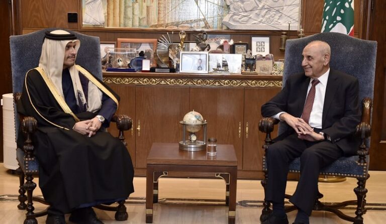 بري لرئيس وزراء قطر: “إسرائيل” تتبع سياسة التدمير الممنهج