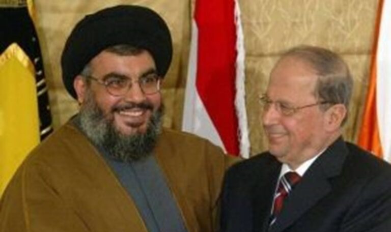 عون للشهيد نصر الله: ستبقى رمزاً للبطولة والتضحية (صور)