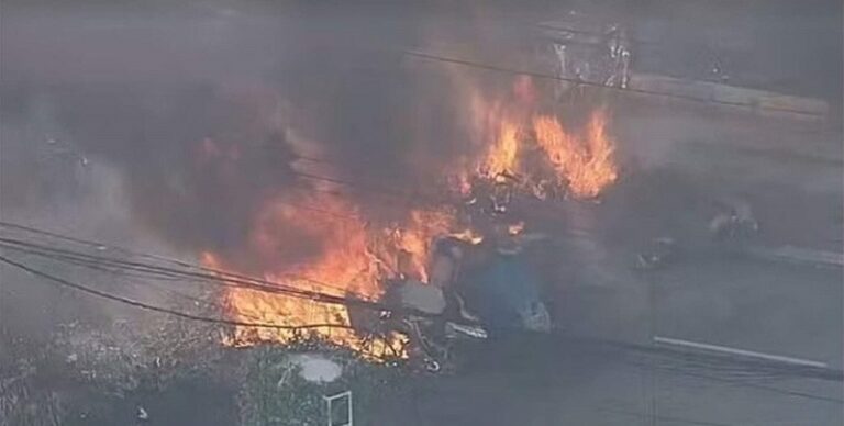 بالفيديو ـ قتيلان في تحطم طائرة صغيرة في البرازيل