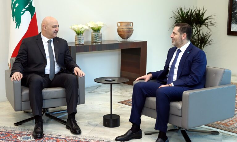 الحريري في بعبدا مهنئاً عون