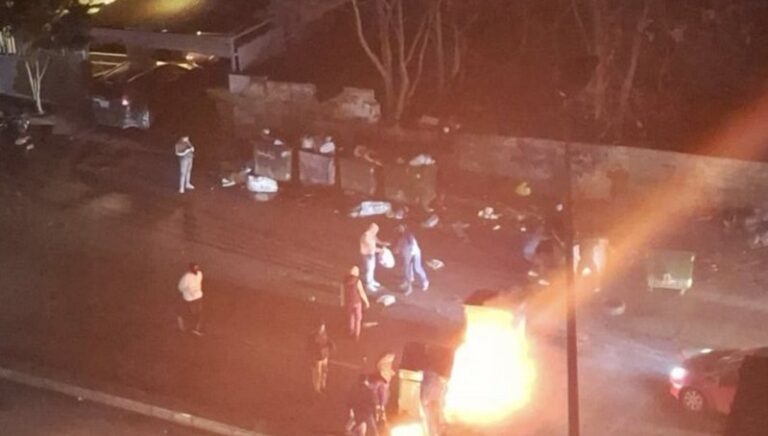 بالفيديو ـ قطع طريق سليم سلام