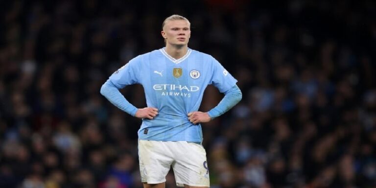 شكوك حول مشاركة هالاند ضد ليفربول