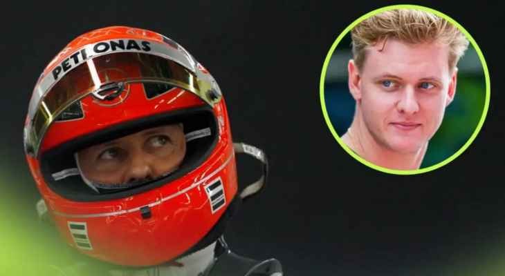 ميك شوماخر يستذكر والده وعمه عبر ألوان الخوذة