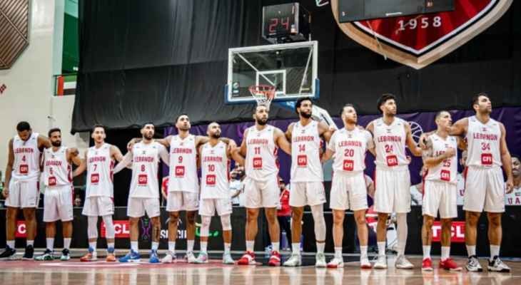 تصفيات كأس آسيا لكرة السلة: لبنان يختتم مبارياته بمواجهة البحرين والإمارات